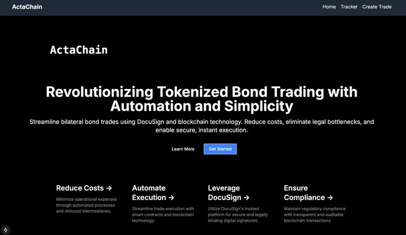 ActaChain – screenshot 2