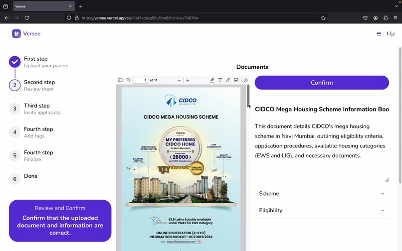 Versee – screenshot 4
