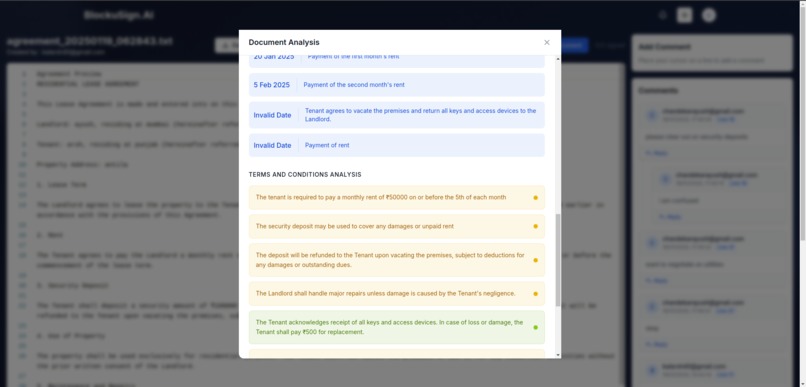 Blockusign.ai – screenshot 4