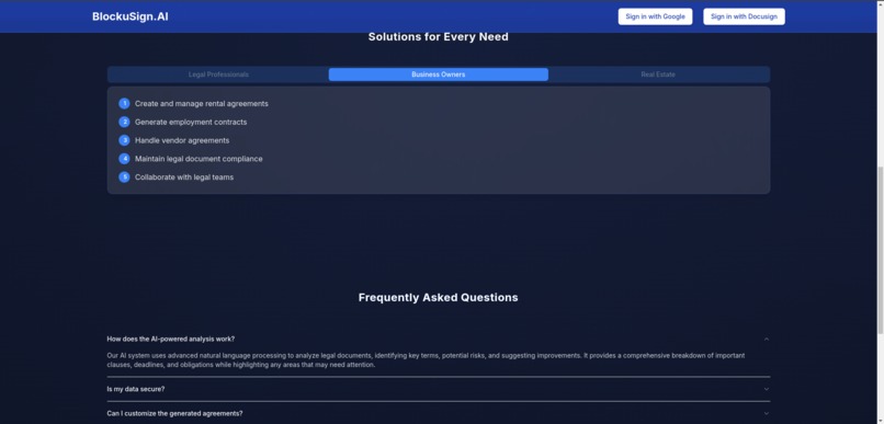 Blockusign.ai – screenshot 6
