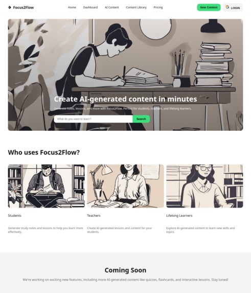 FOCUS2Flow – screenshot 1