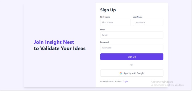 Insight nest – screenshot 3