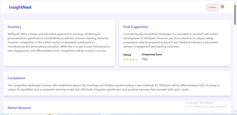 Insight nest – screenshot 6