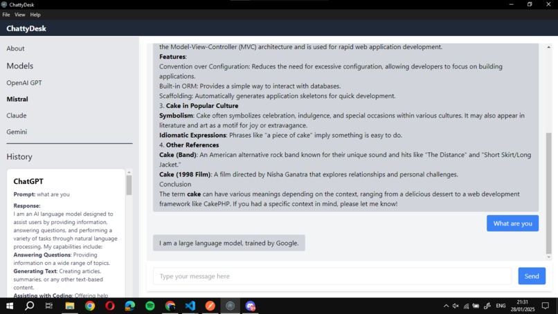 ChattyDesk – screenshot 1