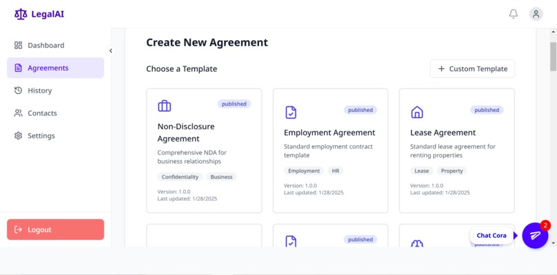 Legal AI – screenshot 9
