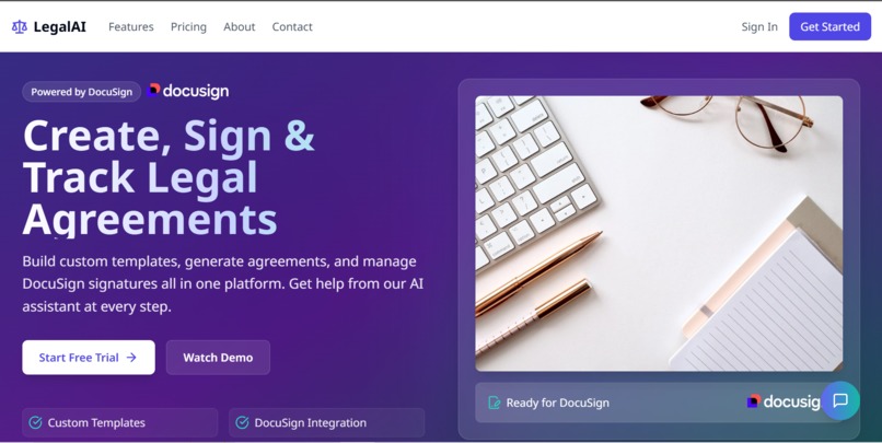 Legal AI – screenshot 1