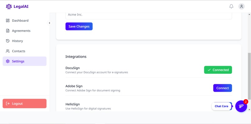 Legal AI – screenshot 8