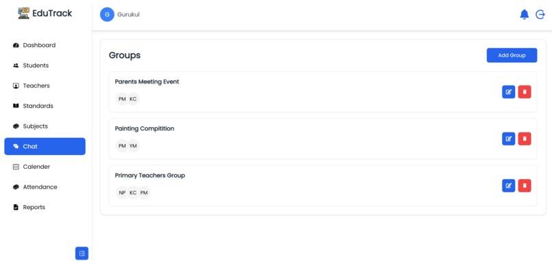Edutrack – screenshot 1