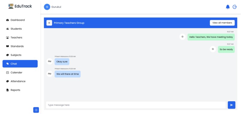 Edutrack – screenshot 3