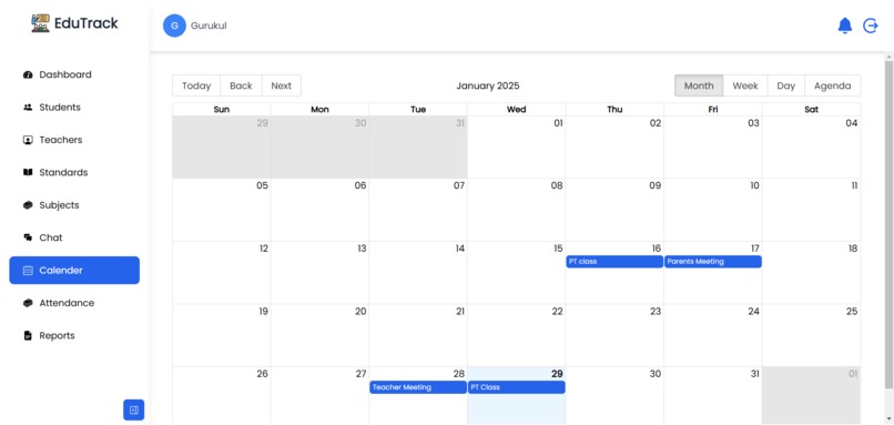 Edutrack – screenshot 4