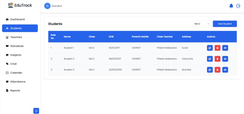 Edutrack – screenshot 5