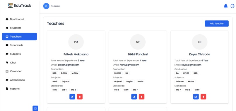 Edutrack – screenshot 9