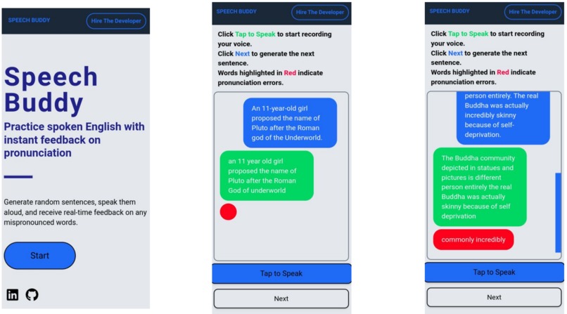 Speech Buddy - Practice Spoken English Free and Unlimited – screenshot 1