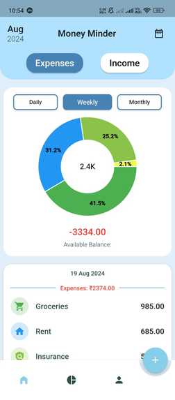 Money Minder – screenshot 1