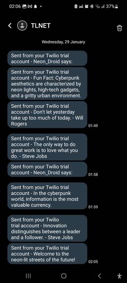 DevWeek CH in NeonDroids Cyberpunk Street live AI-agents – screenshot 8