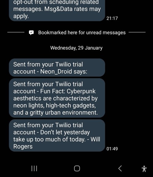 DevWeek CH in NeonDroids Cyberpunk Street live AI-agents – screenshot 9