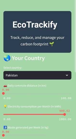EcoTrackify – screenshot 5