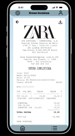 GI GREEN INVOICES – screenshot 3