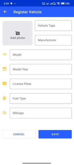Vehicle Maintenance App – screenshot 4