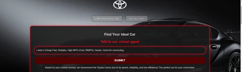 ToyotAI: Cars Simplified! – screenshot 4