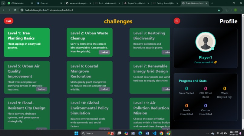 EnviroVenture: Climate Change Awareness Game – screenshot 6