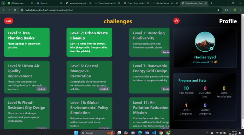 EnviroVenture: Climate Change Awareness Game – screenshot 8