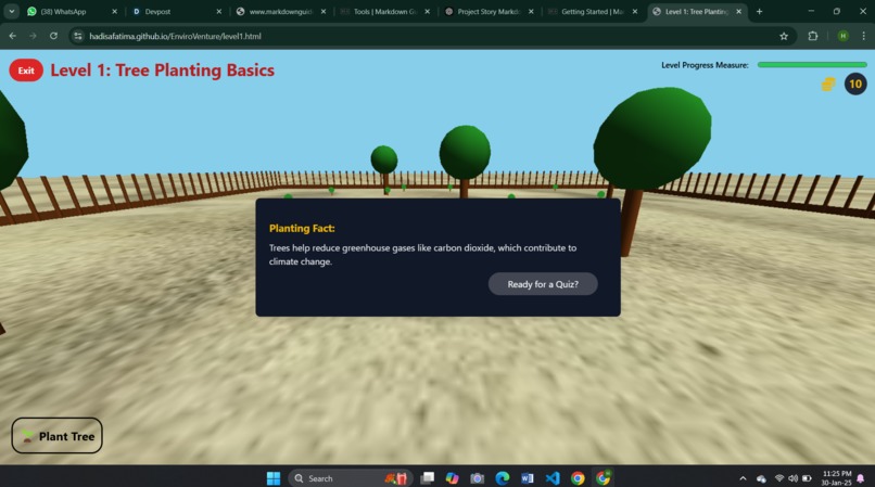 EnviroVenture: Climate Change Awareness Game – screenshot 9