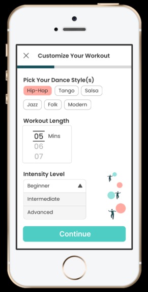 ChoreoFit: A Dance Workout App – screenshot 5