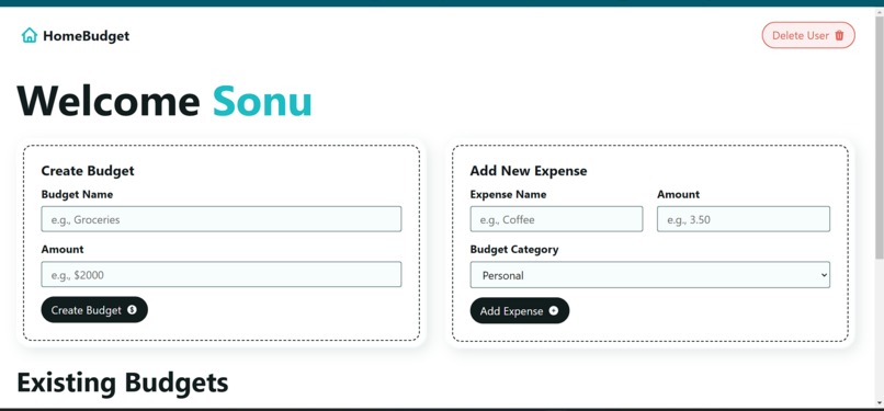 Home Budget – screenshot 1