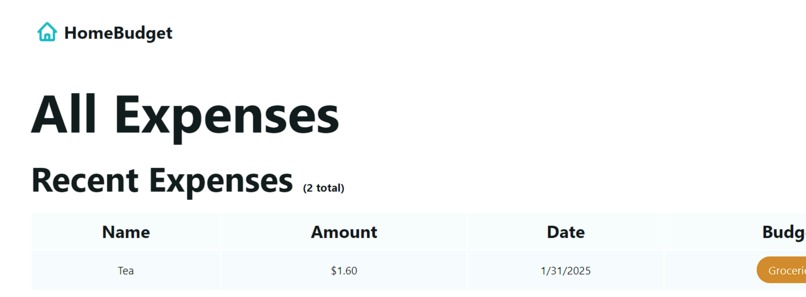 Home Budget – screenshot 4