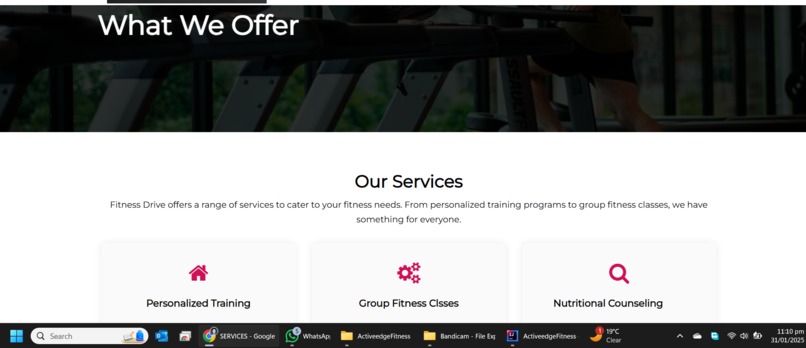 FITNESS DRIVE – screenshot 2