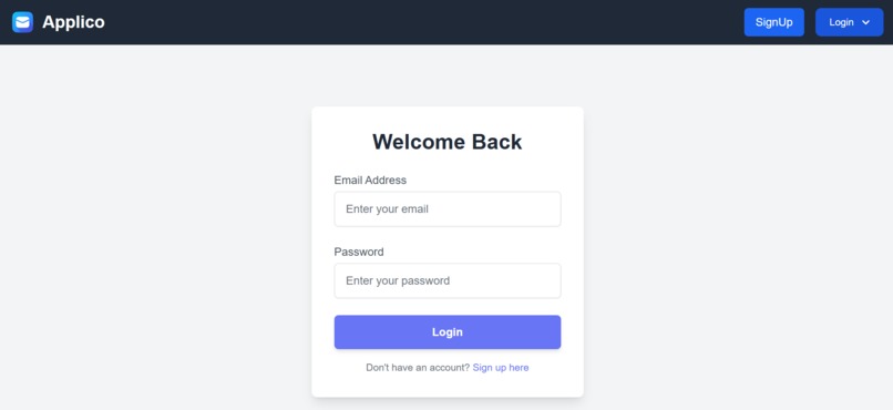 Applico – screenshot 3