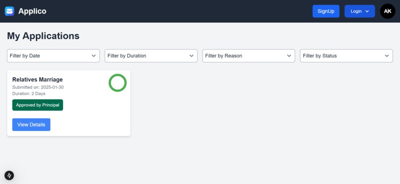 Applico – screenshot 10