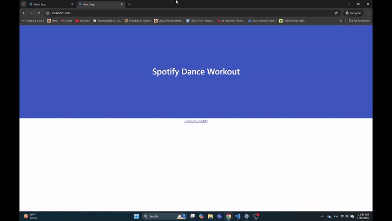 ChoreoFit: A Dance Workout App – screenshot 8