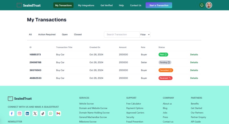 SealedTrust – screenshot 2