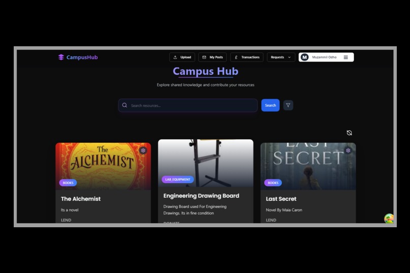 CampusHub – screenshot 2