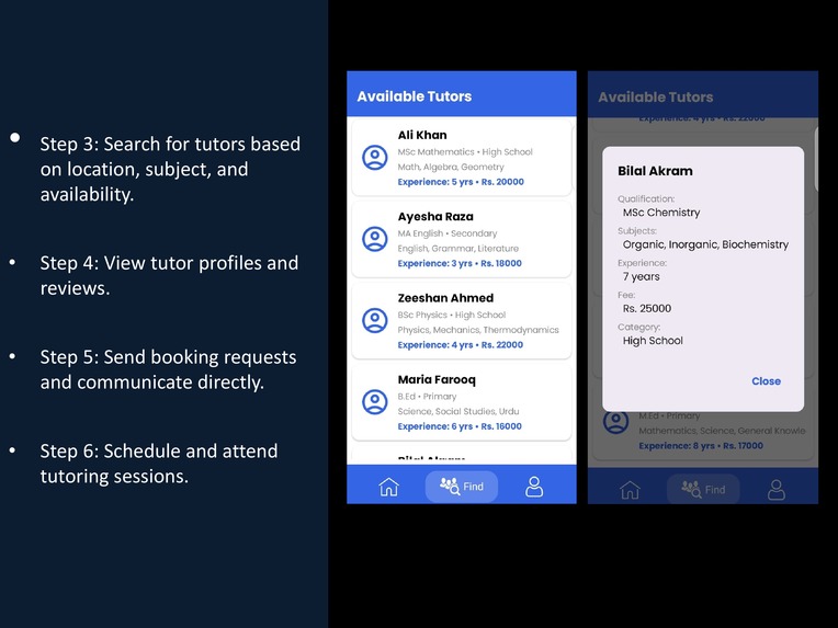 FindTutor – screenshot 13