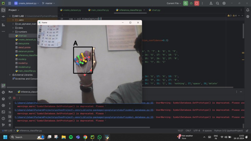 American Sign Language Detection – screenshot 4
