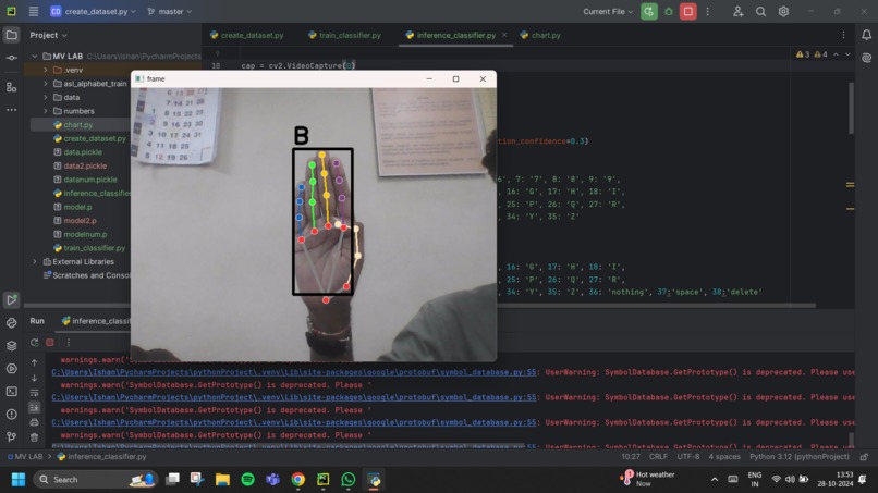American Sign Language Detection – screenshot 5