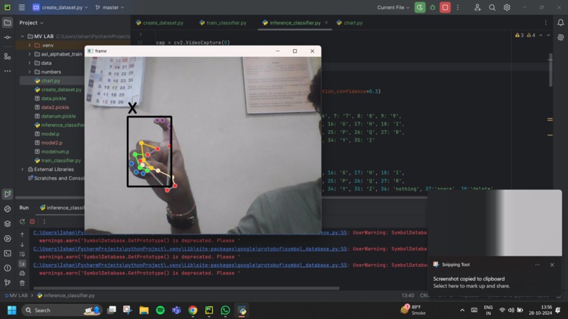 American Sign Language Detection – screenshot 6