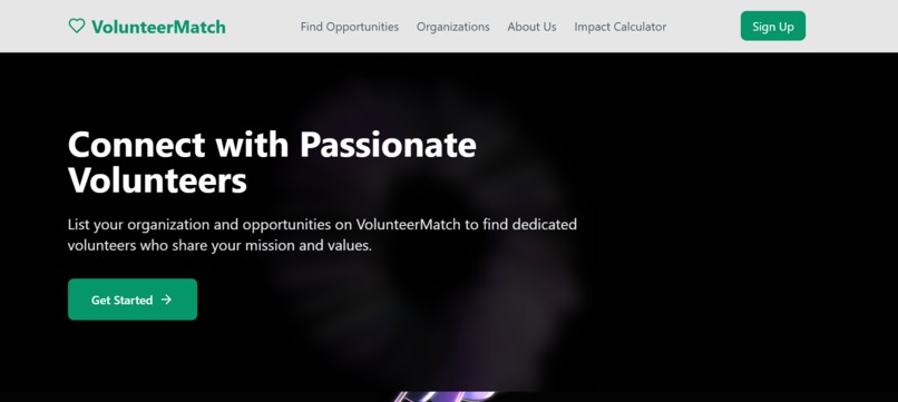 VolunteerMatch – screenshot 2