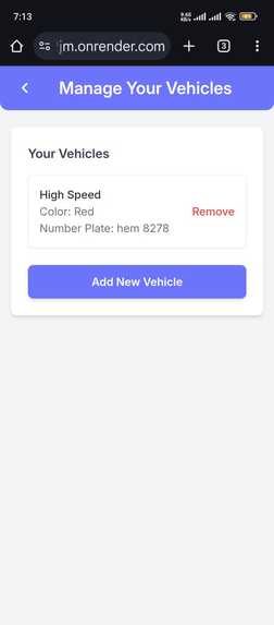Ride Sharing Website – screenshot 2