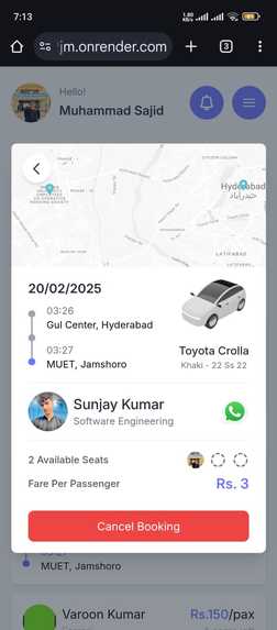 Ride Sharing Website – screenshot 6
