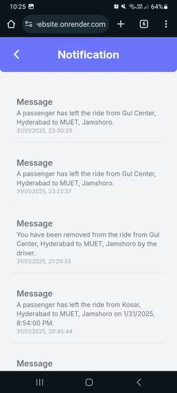 Ride Sharing Website – screenshot 10