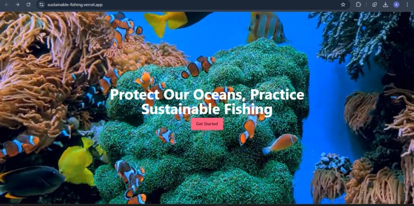 Sustainable Fishing Practice App – screenshot 1