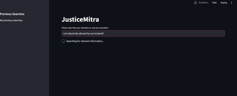 JusticeMitra – screenshot 1