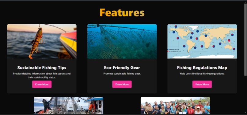 Sustainable Fishing Practice App – screenshot 2