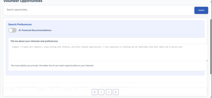 Volunteer Multi Hub – screenshot 1
