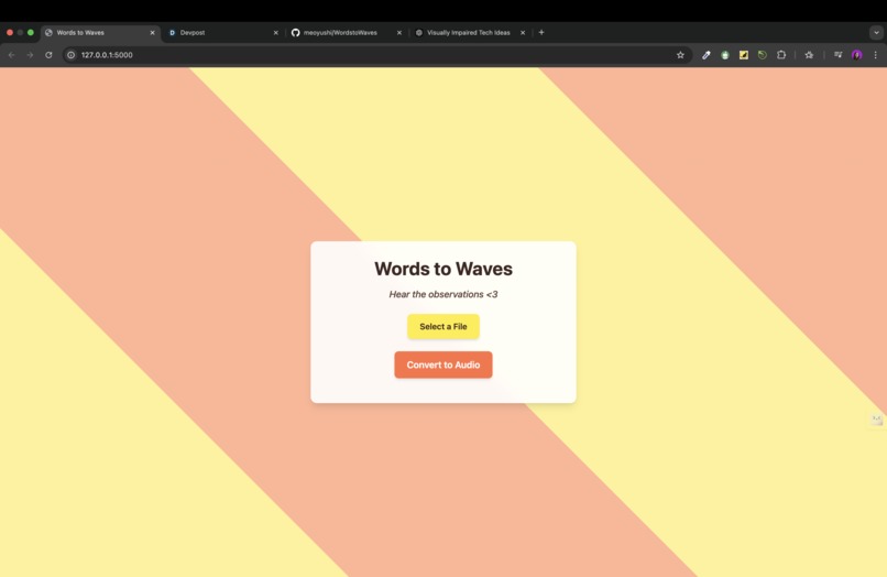 Words to Waves – screenshot 1