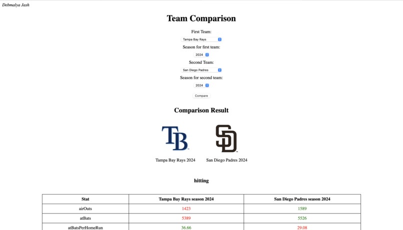 mlb-team-team – screenshot 3